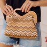 Sunny Days Ahead Woven Purse in Tan Image - 1