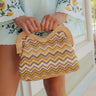 Sunny Days Ahead Woven Purse in Tan Image - 1