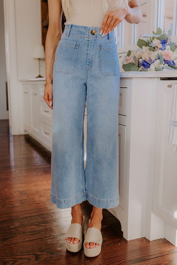 The Wendy High Waist Wide Leg Jean