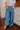 The Vivienne High Waist Wide Leg Chambray Pants