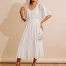 Romantic Bliss Eyelet Midi Dress Image - 1