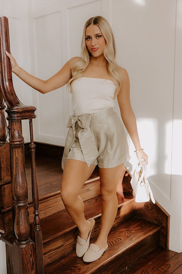 The Carlie High Waist Shorts