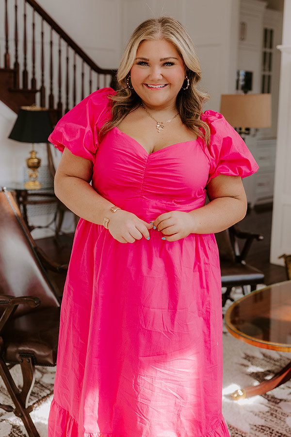 Evening Gown Hot Pink Plus Dress Queendancer Women Fuchsia Plus Size Prom Dress A Line Deep V Neck Evening Gown Hot Pink Plus Dress Queendancer Women Fuchsia Plus Size Prom Dress A Line Deep V Neck