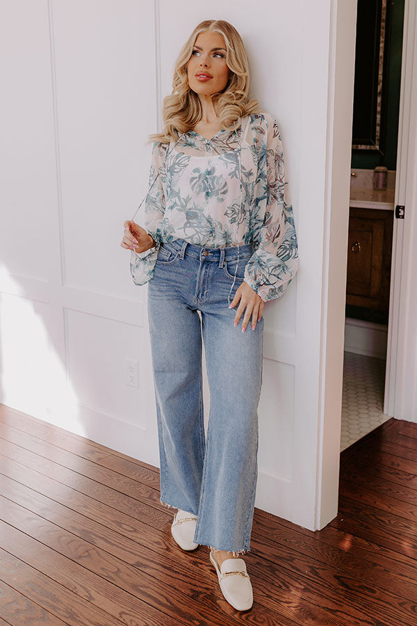 Secret Garden Floral Top