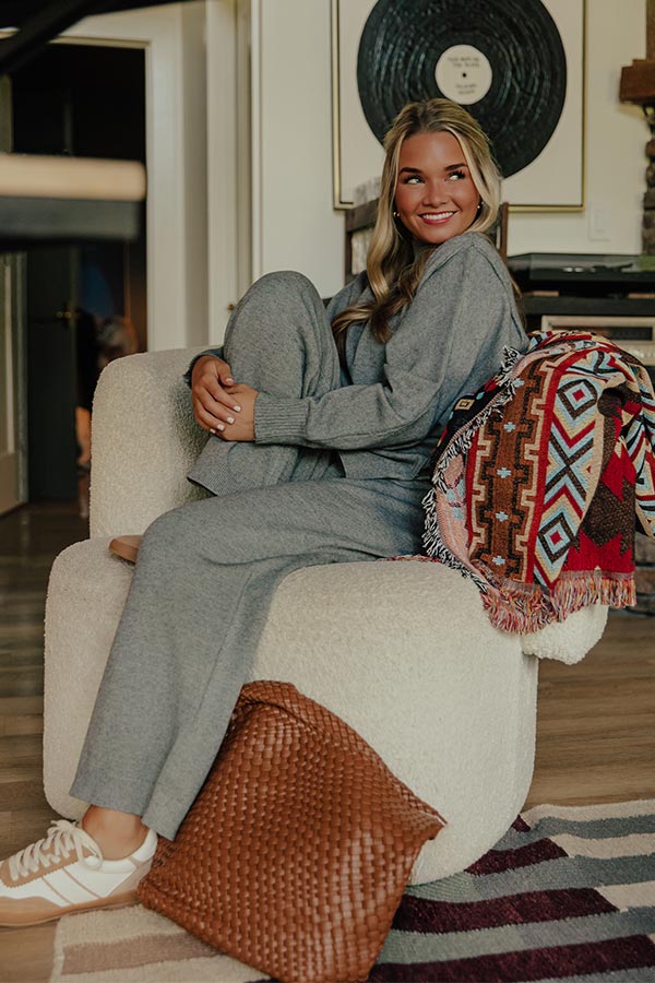 Casual Cues High Waist Knit Pants