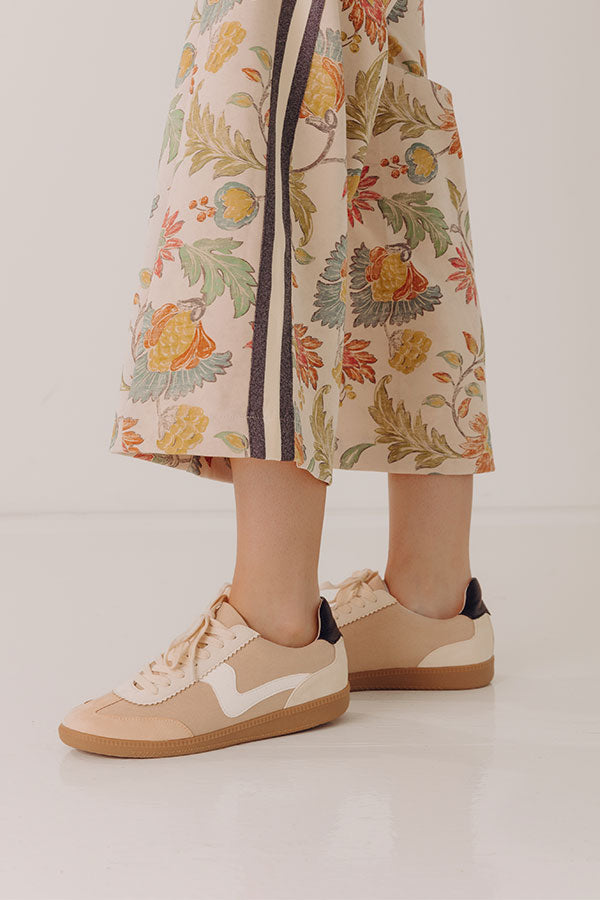 The Remi Sneaker in Oatmeal Image - 1