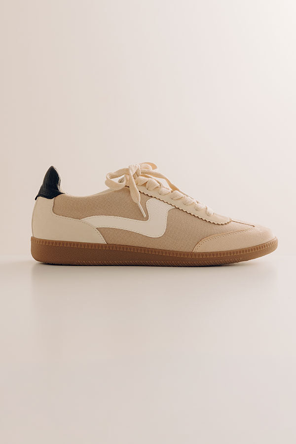 The Remi Sneaker in Oatmeal Image - 1