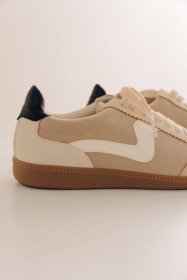 The Remi Sneaker in Oatmeal Image - 2