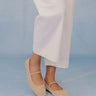 The Aurora Raffia Woven Flats Image - 1