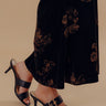 The Rachel Faux Leather Heel in Black Image - 1