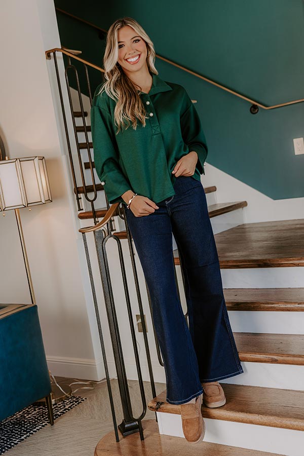 JUDY BLUE Saylor High Waist Wide Leg Jean Image - 1