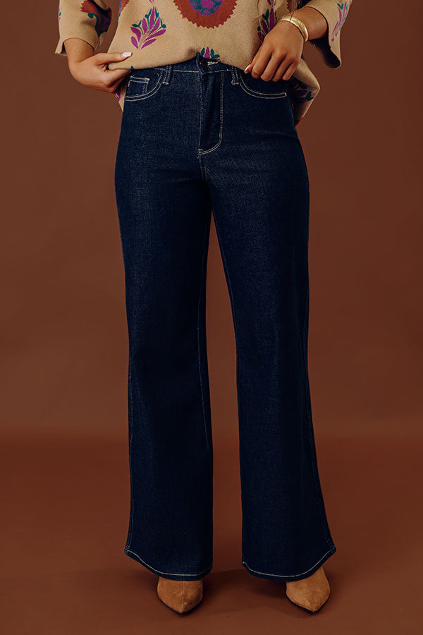 JUDY BLUE Saylor High Waist Wide Leg Jean Image - 2