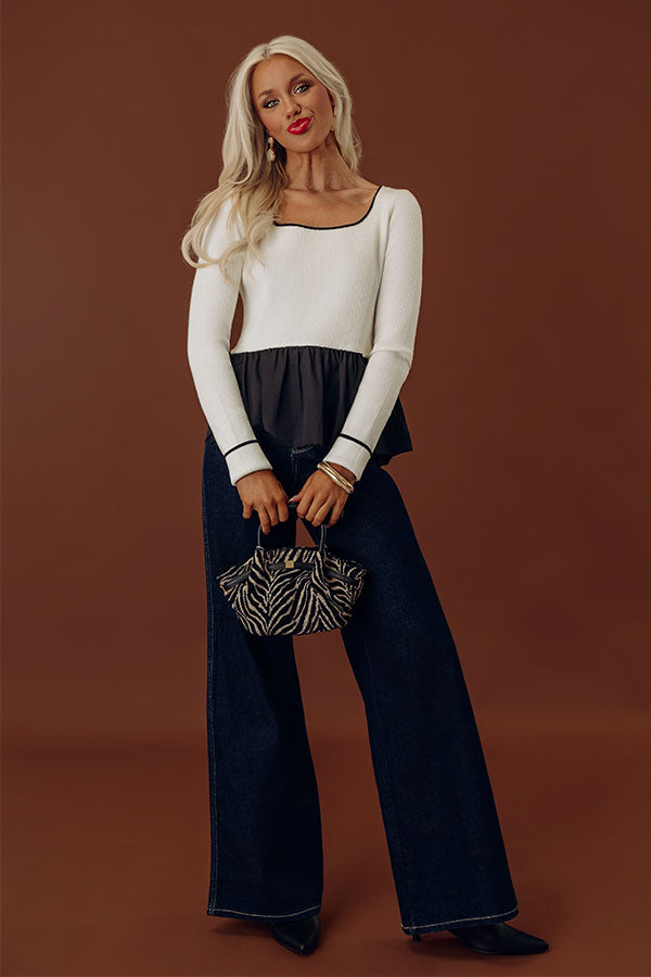 JUDY BLUE Saylor High Waist Wide Leg Jean Image - 1