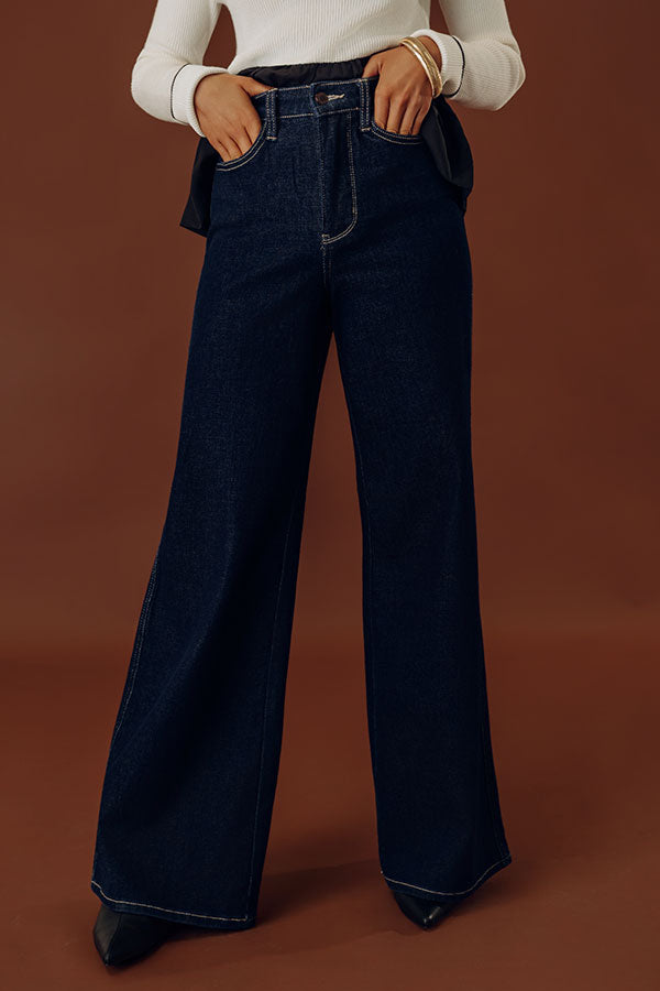 JUDY BLUE Saylor High Waist Wide Leg Jean Image - 2