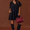 Take A Chance Mini Dress in Black Image - 1