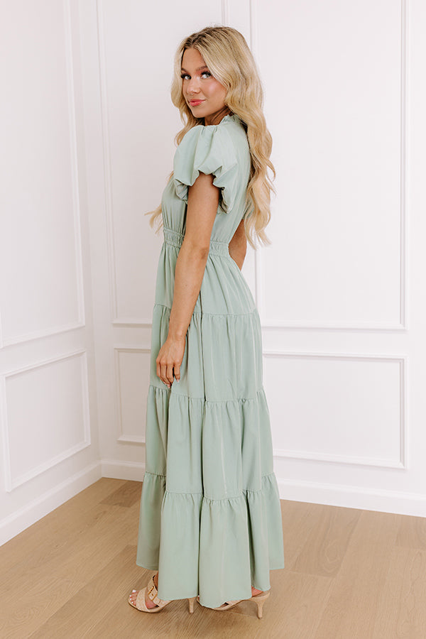 Simply Sweet Maxi Dress in Sage Impressions Online Boutique Simply Sweet Maxi Dress in Sage Impressions Online Boutique