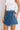 The Jane High Waist Denim Skort in Medium Wash