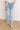 JUST USA Carley High Waist Wide Leg Jean in Light Wash