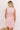 London Estate Linen Mini Dress in Light Pink