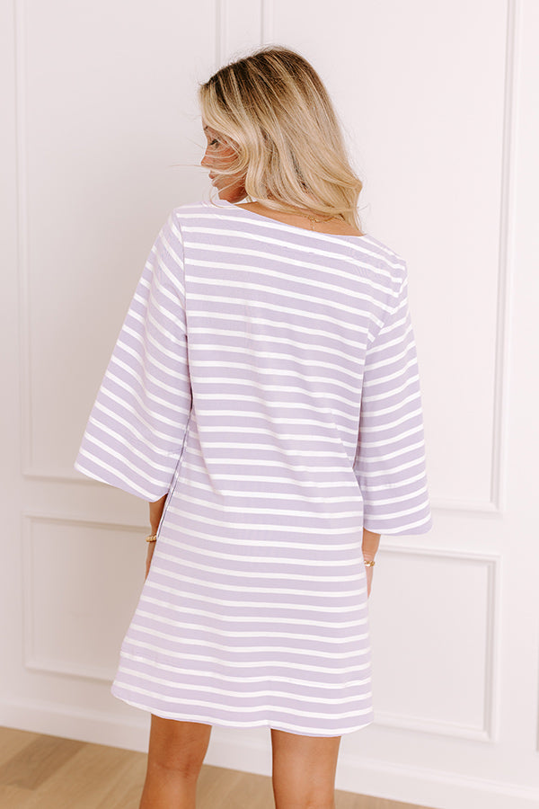 Smiles and Sunshine Stripe Mini Dress   