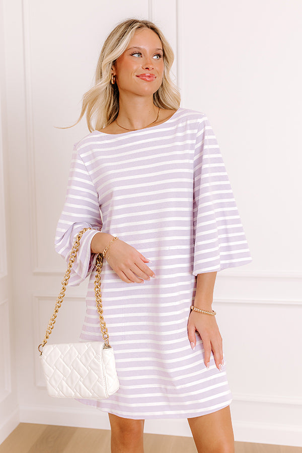 Smiles and Sunshine Stripe Mini Dress   