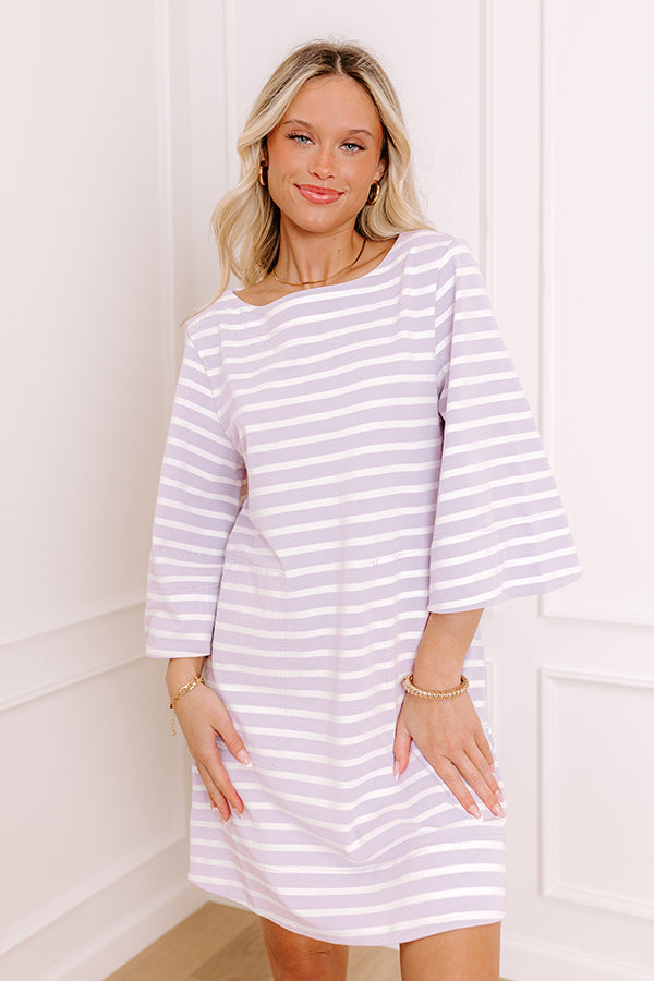 Smiles and Sunshine Stripe Mini Dress   