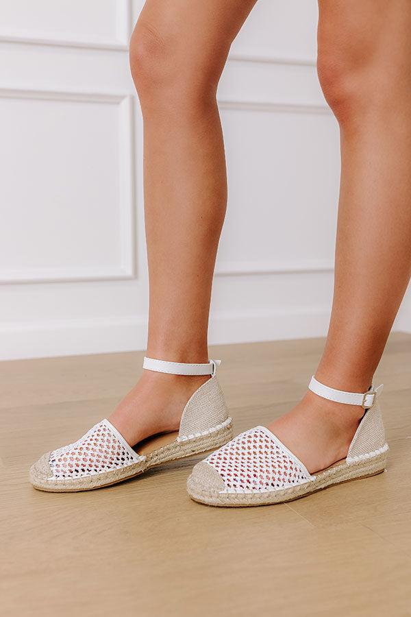 The Adalynn Woven Espadrille Flat