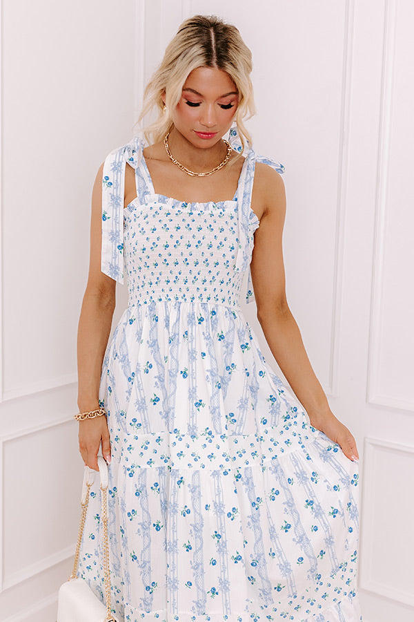 Hopeful Daydream Floral Maxi Dress