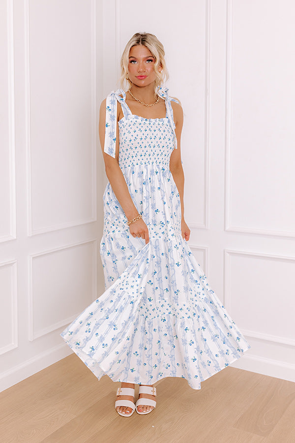 Hopeful Daydream Floral Maxi Dress