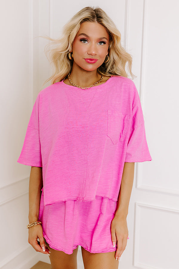 Girls Trip Ready Oversized Crop Tee   