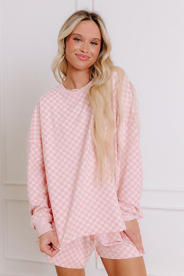 Call It Cozy Ultra Soft Tee in Pink