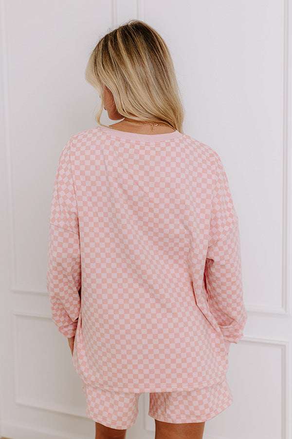 Call It Cozy Ultra Soft Tee in Pink