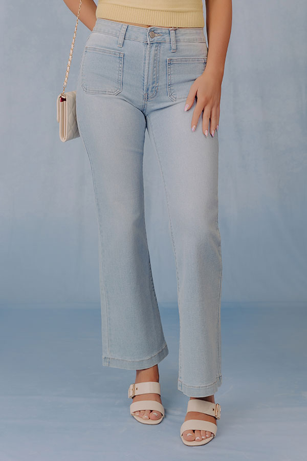 The Eloise High Waist Wide Leg Jean Image - 1