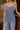  denim medium wash Soho Lifestyle Wide Leg Denim Jumpsuit 