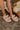  natural The Kiara Faux Leather Sandal in Natural 