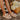  natural The Kiara Faux Leather Sandal in Natural 