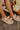  natural The Kiara Faux Leather Sandal in Natural 