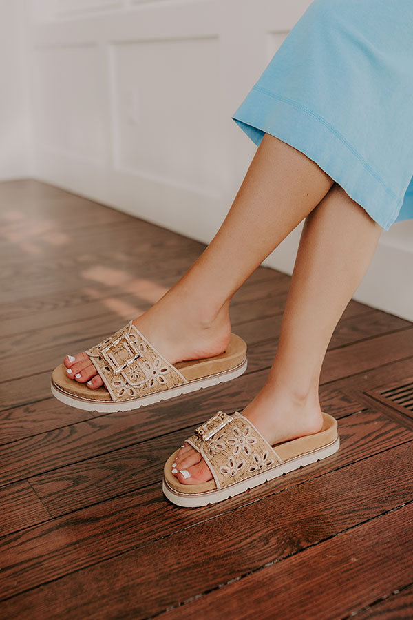 The Giselle Eyelet Sandal