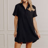 Boardwalk Cutie T-Shirt Mini Dress in Black Image - 1