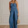 Picnic At The Park Chambray Jumpsuit Image - 1