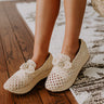 The Kayla Raffia Woven Platform Loafer Image - 1