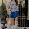 The Brielle High Waist Denim Skort Image - 1