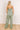  sage Block Party Ready Wide Leg Jumpsuit in Sage 