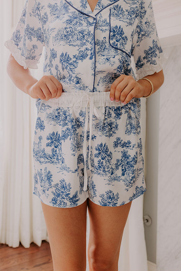 Feeling Dreamy Satin Pajama Shorts