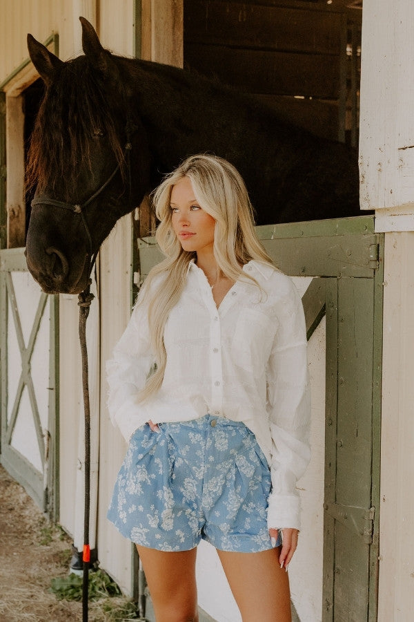 Coastal Views Button Up