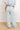 Breezy Bay High Waist Chambray Wide Leg Pants sky blue Casual Outing High Waist Pearl Embellished Skort in Sky Blue 