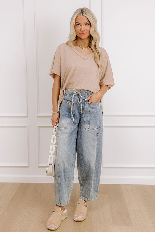 The Kailani Midrise Wide Leg Jean