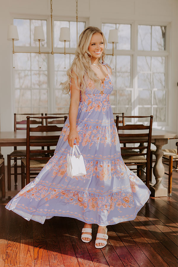 Serenity Song Floral Maxi Dress