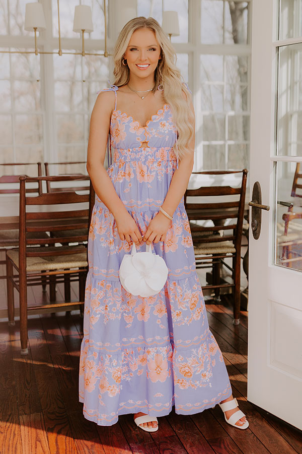 Serenity Song Floral Maxi Dress