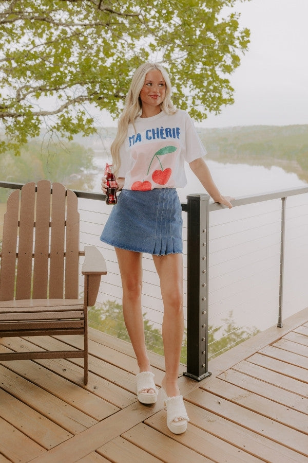 The Lillian High Waist Skort